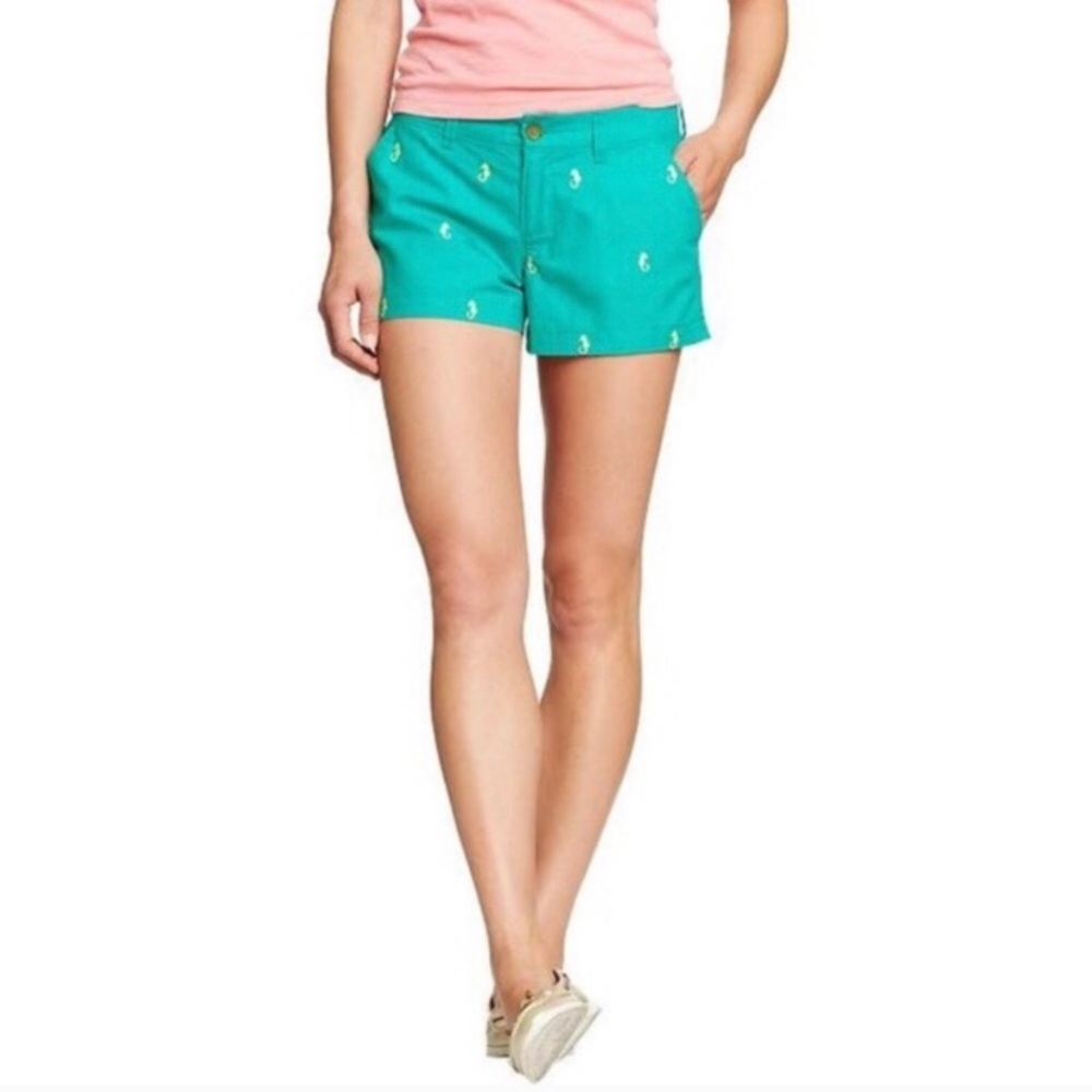 OLD NAVY Shorts w/ Seahorses 2